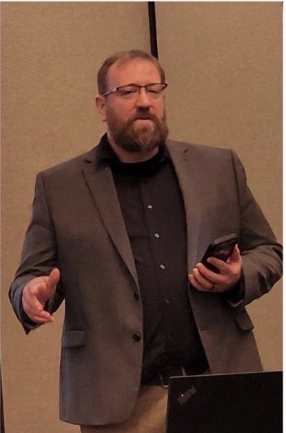 James Majors speaking at the 2026 Southwest Academy of Management conference